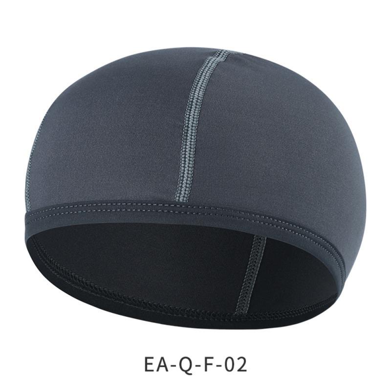 Unisex hjelm indvendig hætte hurtig tør åndbar hat hjelm indvendig liner beanie cap udendørs cykeludstyr: 02