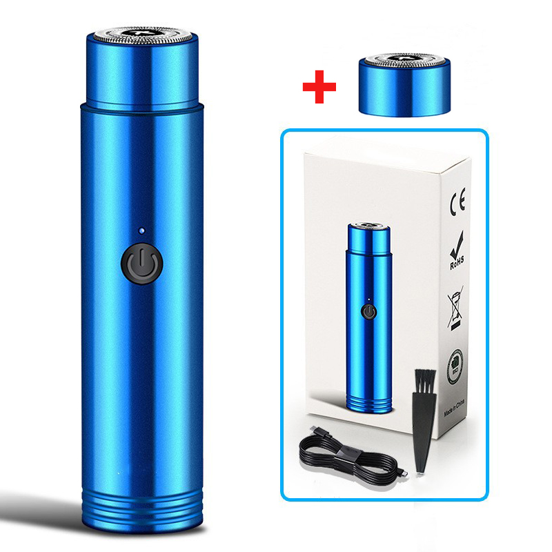 Mini Electric Shaver head Replacement portable universal Men's wet and dry Beard trimmer Round shaver Rotary head