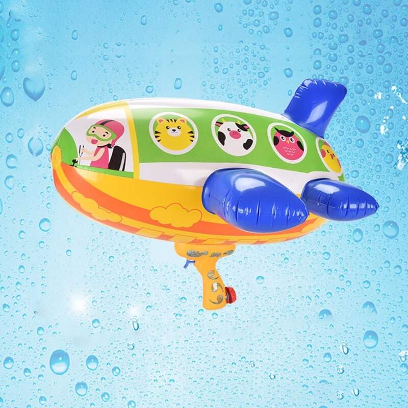 77HD Meerdere Manieren Om Te Spelen Opblaasbare Waterpistool Float Met Waterpistool | Zwembad Drijft Voor Peuters Leeftijd 3-7 Zwembad Battles