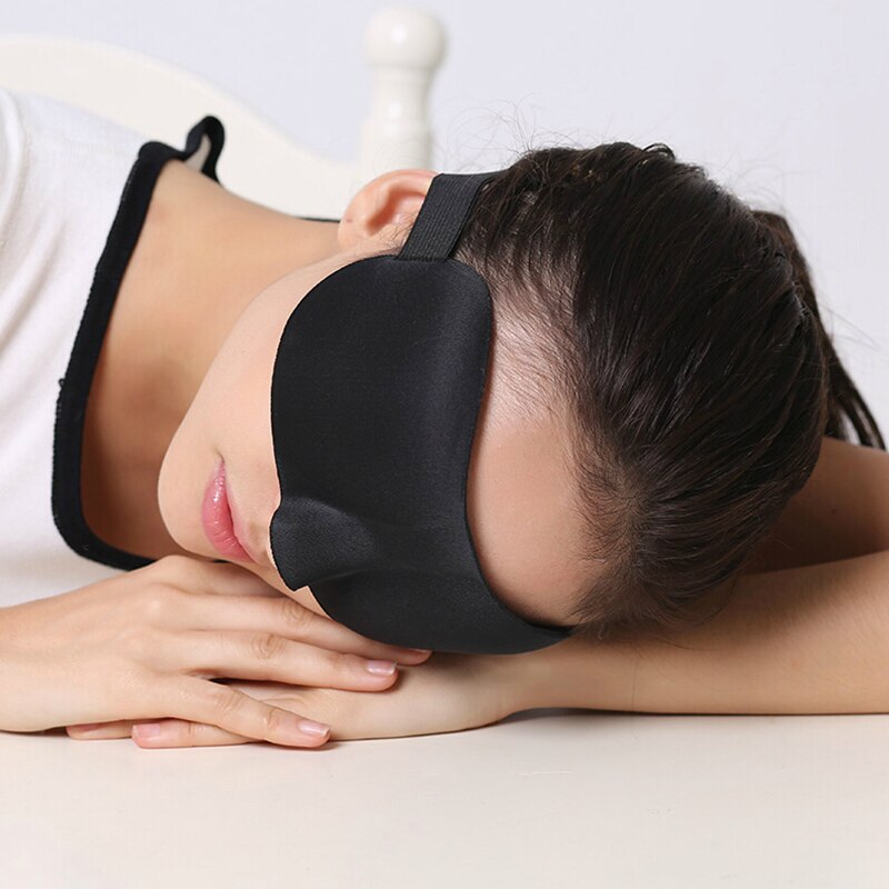 3D Sovemaske - Blød og Bærbar - Til Rejser - Unisex