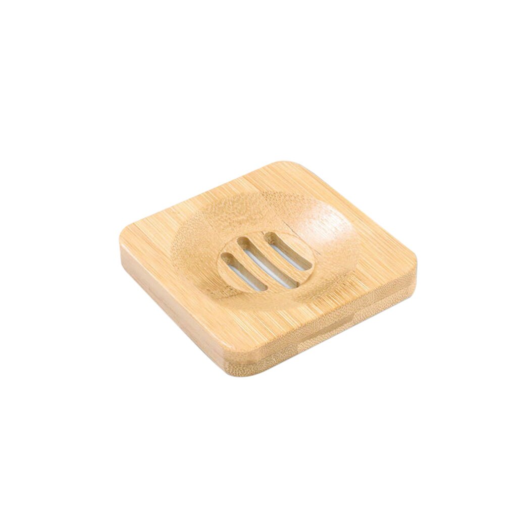 Platos de jabón de madera trapezoidal, caja de jabón de madera Natural, soporte de baño, cuidado ecológico para plato de ducha de baño: NO. 8