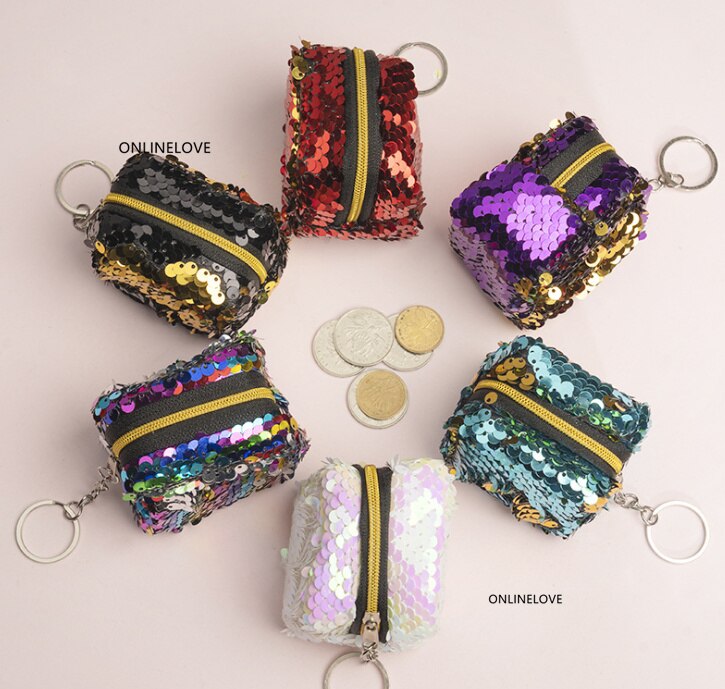 Mini Kleine 6*5Cm Ca, Heldere Kleuren, Coin Purse Wallet, pocket Coin Pouch Case
