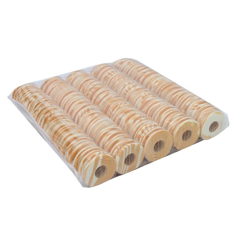 Carretes de espuma para sedal de pesca de 100 uds, Carretes de carrete de pesca de forma redonda, equipo de pesca con carrete, carretes de bobina portátiles, carretes de pesca: Wood Print
