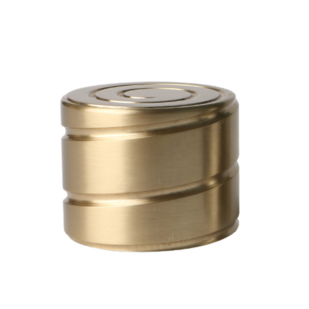 Skrivbordsleksak aluminiumlegering snurrande leksaker för vuxna avstressande leksaker för cool: Vit
