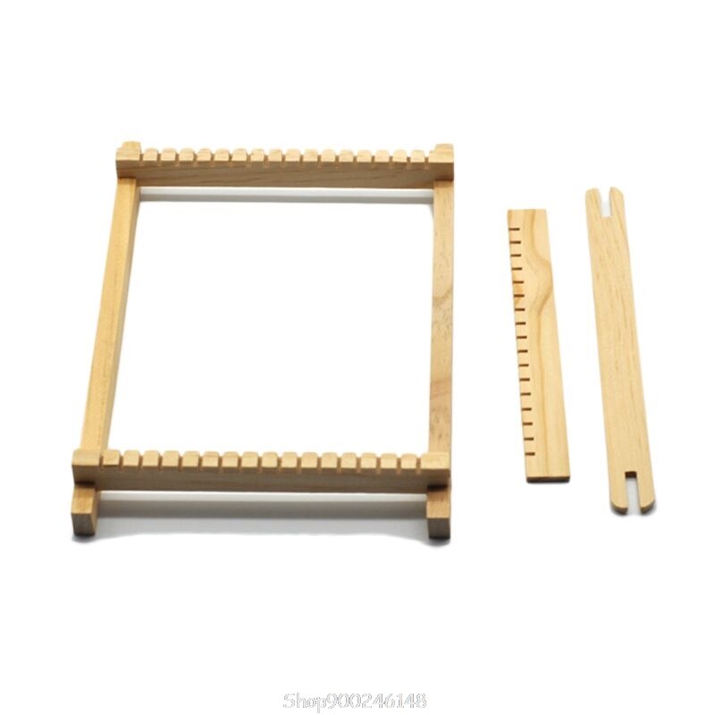 1 Set Houten Breien Weefgetouw Tapijt Handgeweven Machine Diy Handgemaakte Tool Voor Beginners Kinderen S08 20