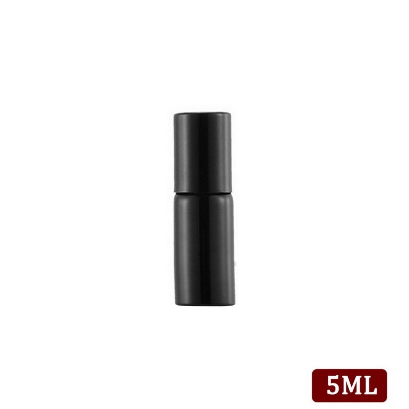 1pc bouteilles d'huile essentielle vaporisateur/rouleau sur acier inoxydable rouleau boule masseur crème pour les yeux parfum rechargeable bouteille vide 5ml 10ml: G332027