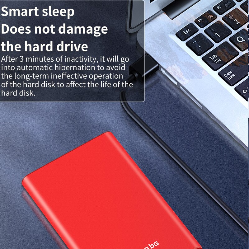 Computerfestplatte 2t 1t externe usb-hochgeschwindigkeits-festplatte