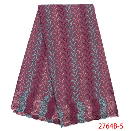Onion African Swiss Voile Lace Nigerian Lace fabrics Swiss Voile Lace in Switzerland for Dress KS2764B-5: Picture 5