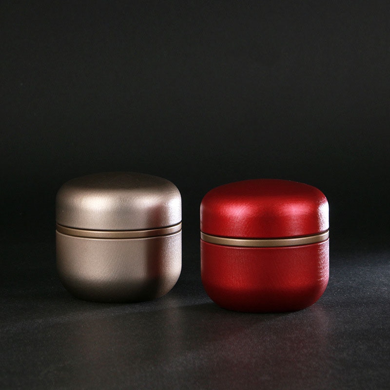 Mini Keuken Thee Box Jar Opslag Houder Lekkernijen Thee Blikjes Japanse Stijl Thee Caddies Tin Containers Opbergdoos Theewaar Gereedschap