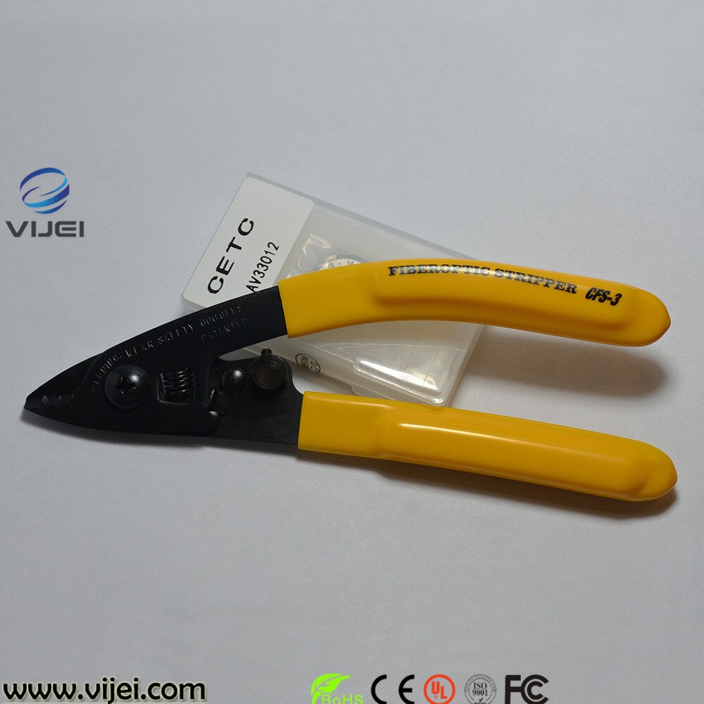 miller CFS-3 Three-port Fiber Optical Stripper/ Pliers/ Wire strippers FTTH Tools Miller Optical Fiber Stripping Pliers