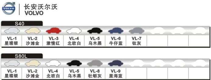 Auto kratzer reparatur stift, autolack stift für VOLVO S40 S60L S80L S90 XC60 XC90, Auto malerei stift