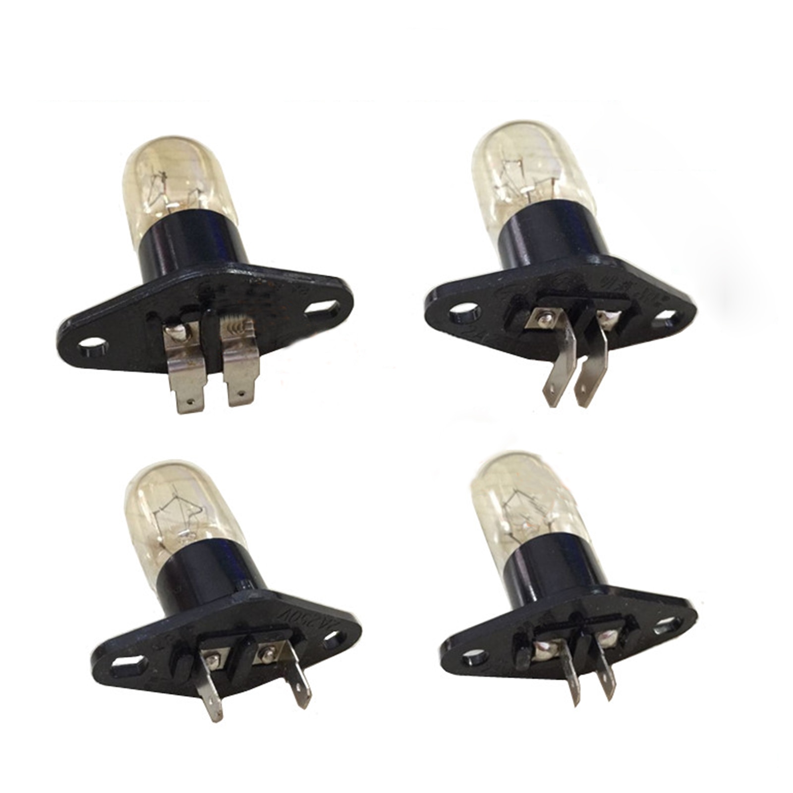 5Pcs Universal Narrow Feet Bulb Light 20W Microwave Oven Refrigerator Bulb for Haier Galanz Panasonic Fridge Oven Replace Parts