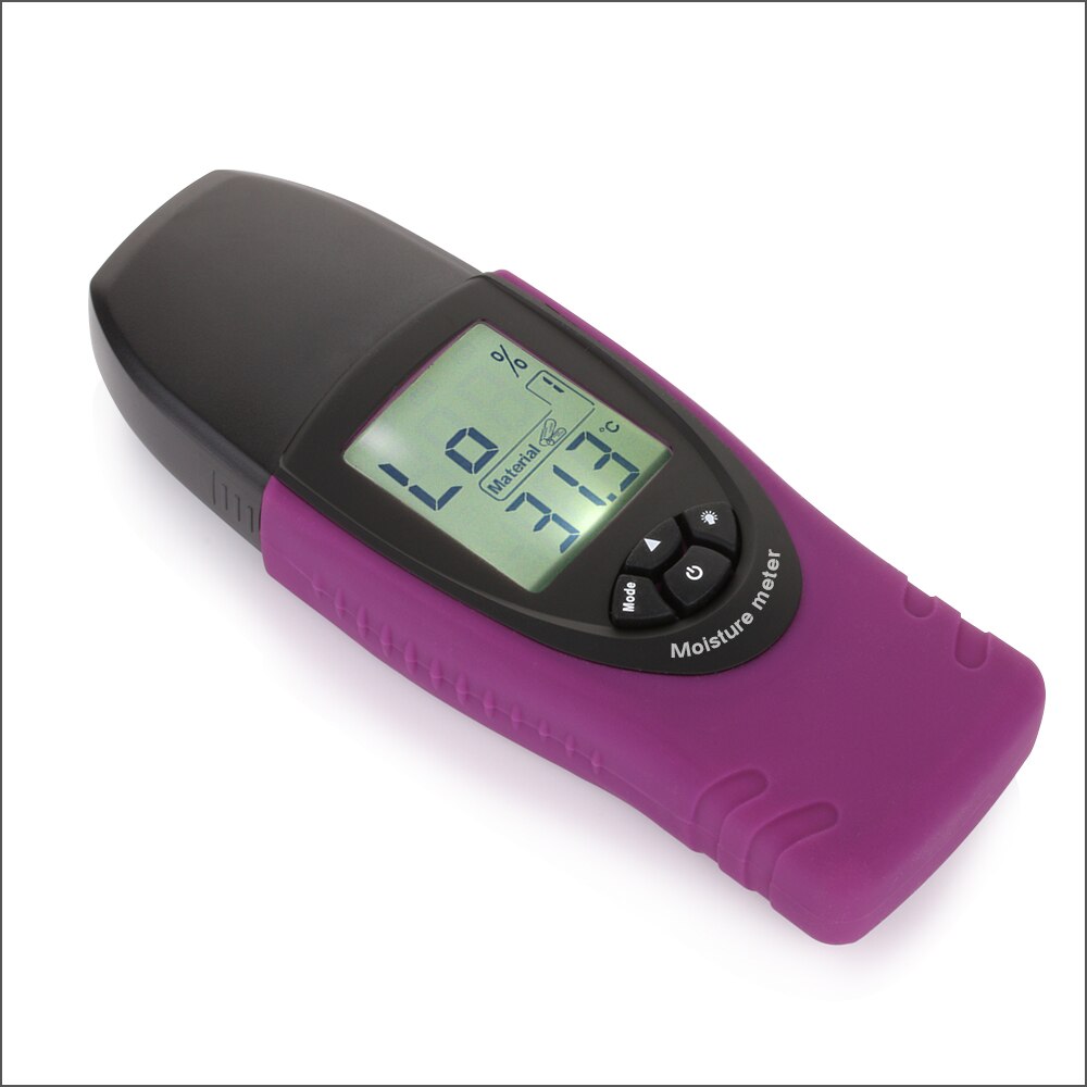 RZ ST8040 Digital Wood Moisture Meter Wood Humidity Hardened Wood Building Materials Temperature Moisture Tester