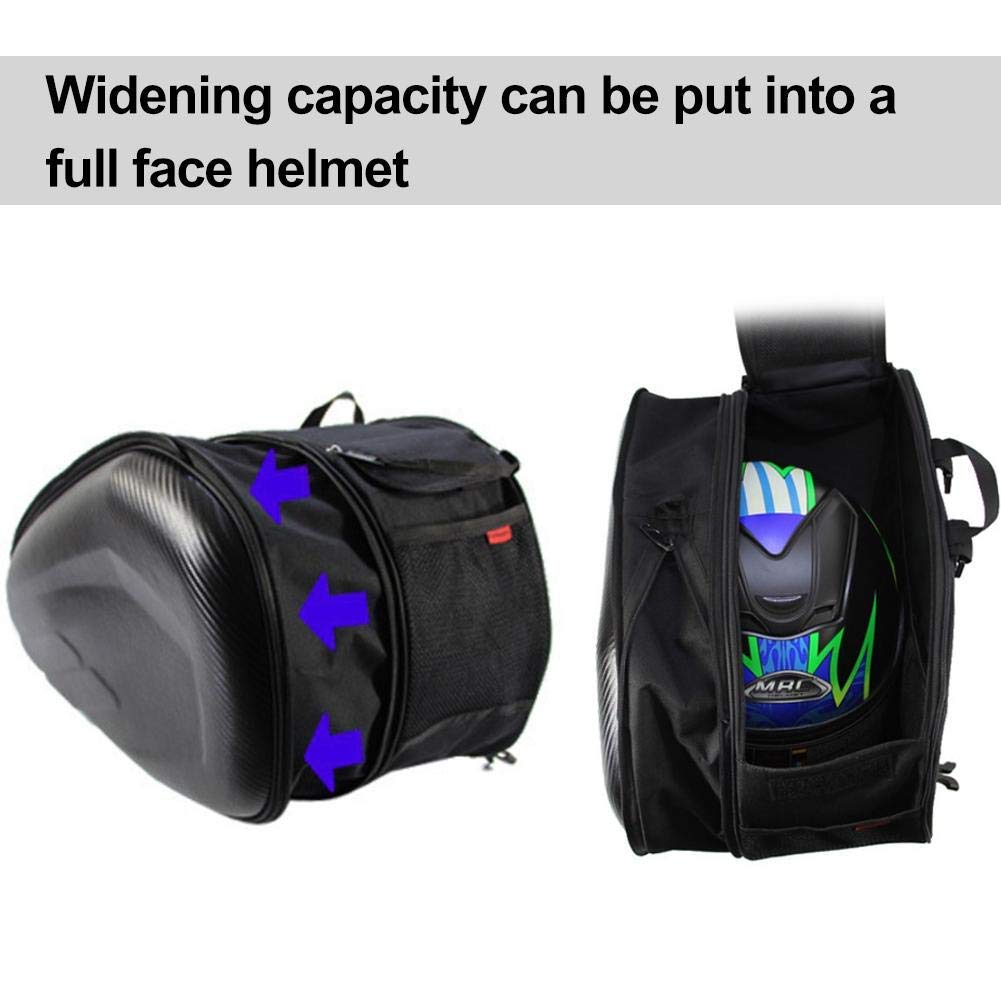 36L-58L Waterproof Motor Tail Luggage Suitcase Saddle Bag Motorcycle Side Helmet Riding Travel Bags