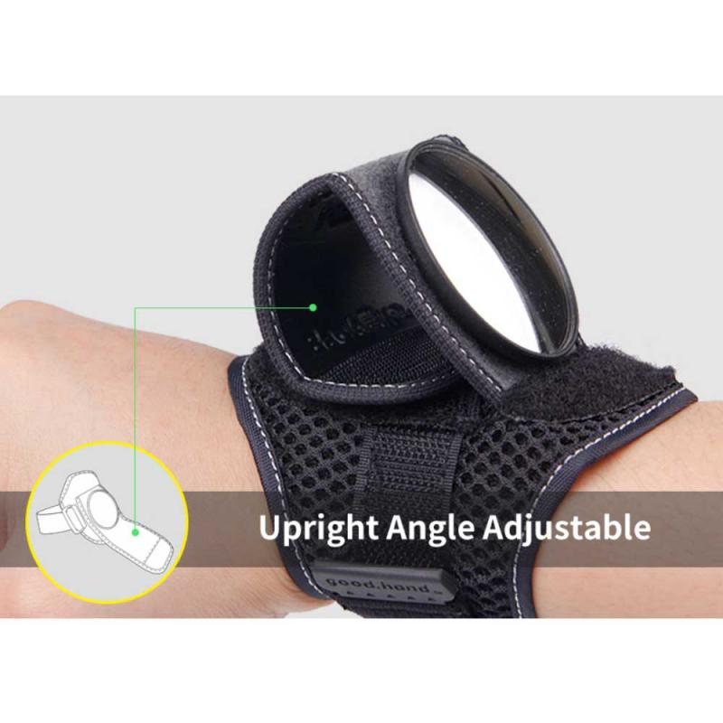 Cycling Wrist Mirror Rear View Rearview Safety Bike Arm Back Mirror Bicycle Rear Reflector Wrist Mirror Wrist Rearview Mirror