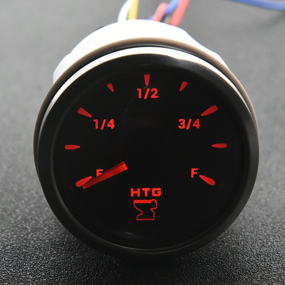 7 Colors Boat Car RV Holding Tank Level Gauge 0-190ohm 52MM Water Sender Unit Sewage Level Meter Gauge Sensor 125~575mm 12V/24V