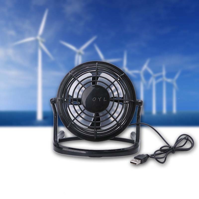 USB-Mini-Ventilator Für Den Schreibtisch – Tragbar, Verstellbar, Mit 360°-Drehung