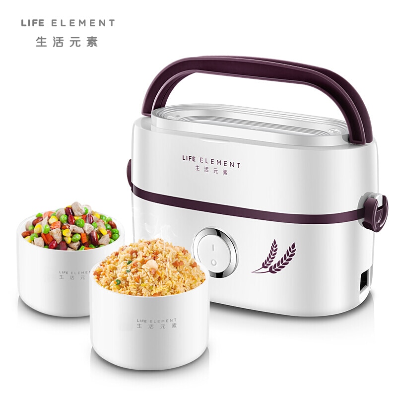 Elektrische Lunchbox Kleine Lunchbox Rijstkoker Thermische Lunchbox Gestoomde Rijst, Rice Smart Koken