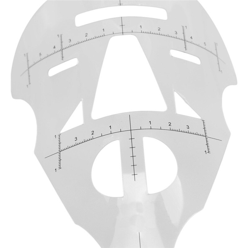 Face Mask Ruler 5 PCS/set Makeup Mask Ruler Practice For Tattoo St... – Vicedeal