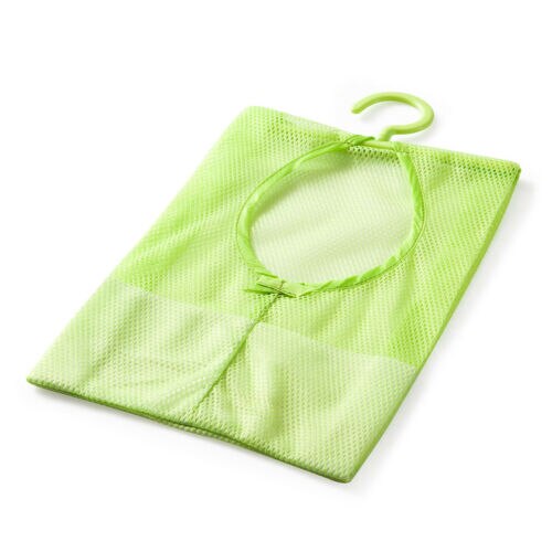 Drying Nets Laundry Peg Bag Storage Clothes Line Hanger Hooks Basket Bucket Pegbag Hanging Drying Mesh Rack Durable: Green