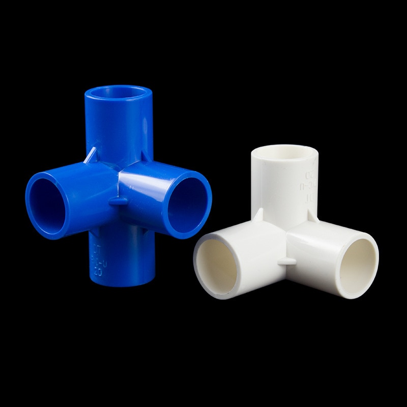 1PC PVC Pipe Fittings Home Garden Irrigation Water Connectors DIY Tool