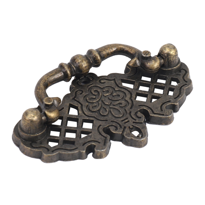 10 Pack Vintage Kitchen Cabinet Pull Furniture Pull Drawer Handles Bedroom Dresser Knobs Antique Bronze