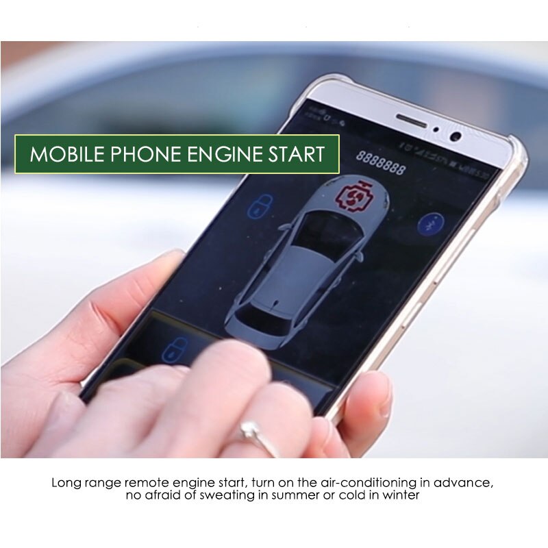 PKE Keyless Entry Car Security Alarm Car Central Locking Starline A93 Universal Automatically Automatic Trunk Opening Giordon