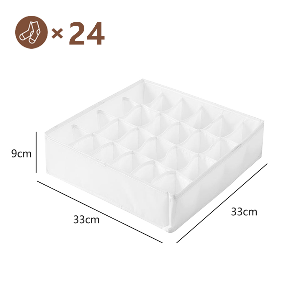 Sokken Organizer Ondergoed Bh Opbergdoos Kast Lade Organizer Voor Kleding Stropdassen Garderobe Organizer Kast Separator: Army Green