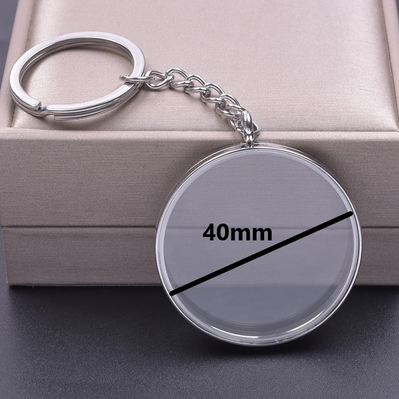 5 teile/los 10-40mm Edelstahl Männer Glas Bild Reliquien Medaillon Anhänger Schlüssel bund DIY Frauen Erinnerung Medaillon Schlüssel Ring Schmuck: khaki