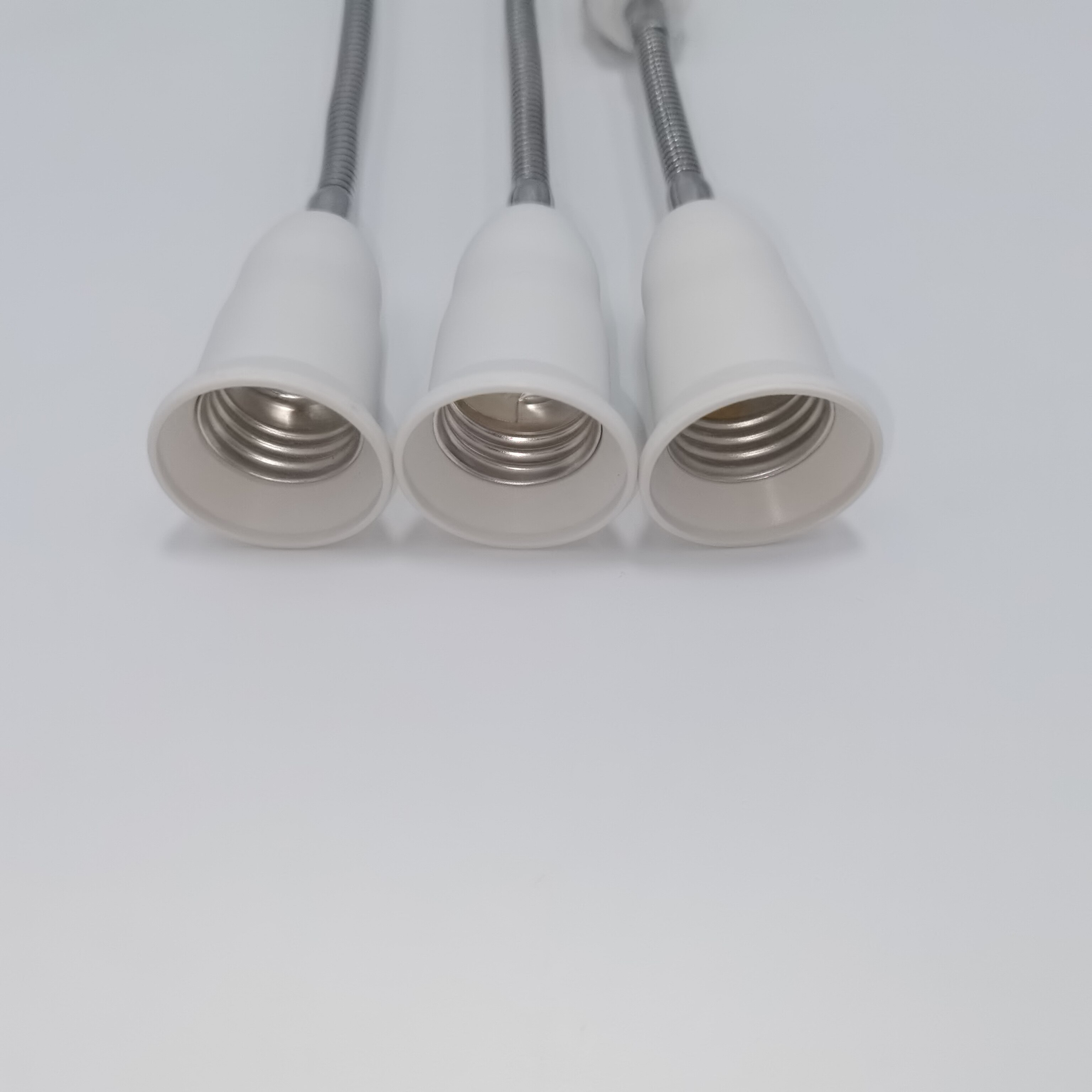 16CM 20CM 30CM 35CM 50CM 60CM E27 To E27 Lamp Holder Flexible Extension Adapter Socket 110V-220V LED Bulb Light Converters