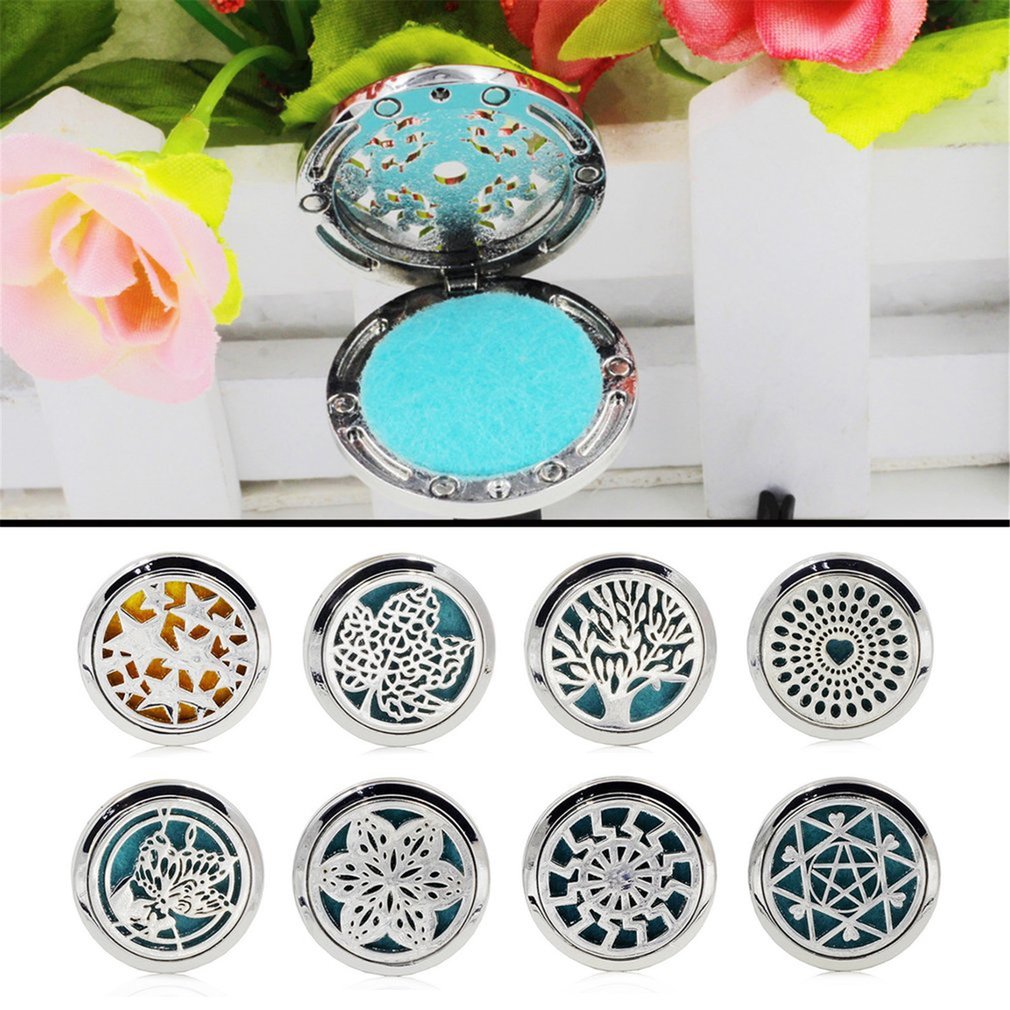 Air fresh car air vent parfymeklipp med ett stykke tilfeldig farge filt parfyme ark bil parfyme air freshener purifier holder