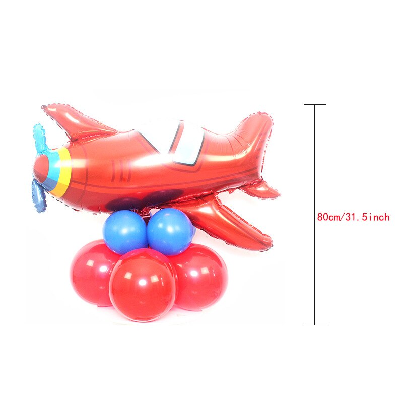 Gutt fly leketøy bursdag bryllup dekor tema låve bursdagsfest forsyninger luft globos tegneserie hatt: 1