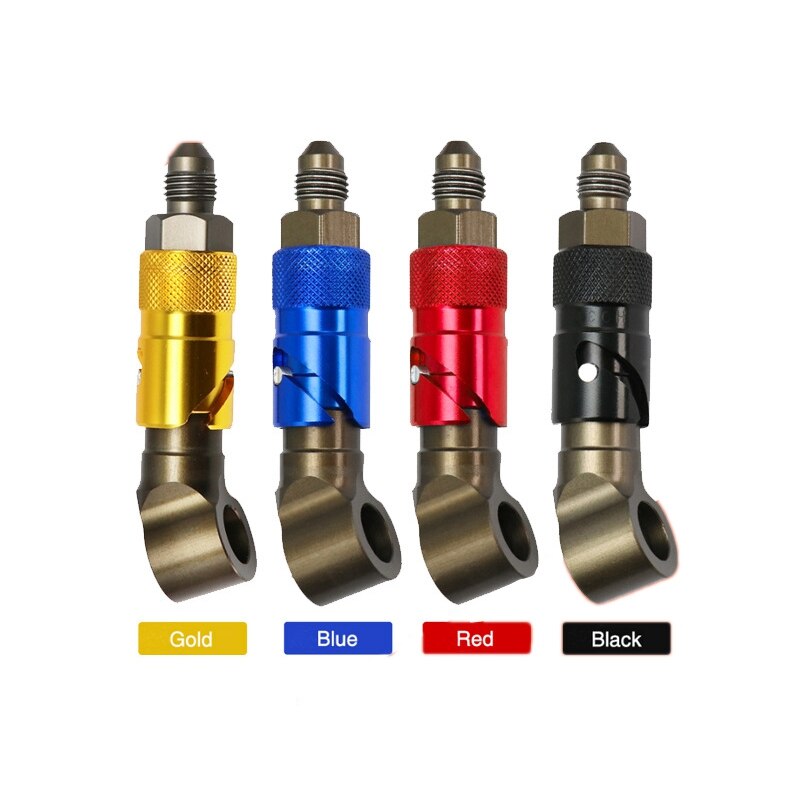 AN3 Motorcycle Brake Line Hose Fluid Quick Release Connect Fitting Adapter Kit for Honda Yamaha Kawasaki Suzuki