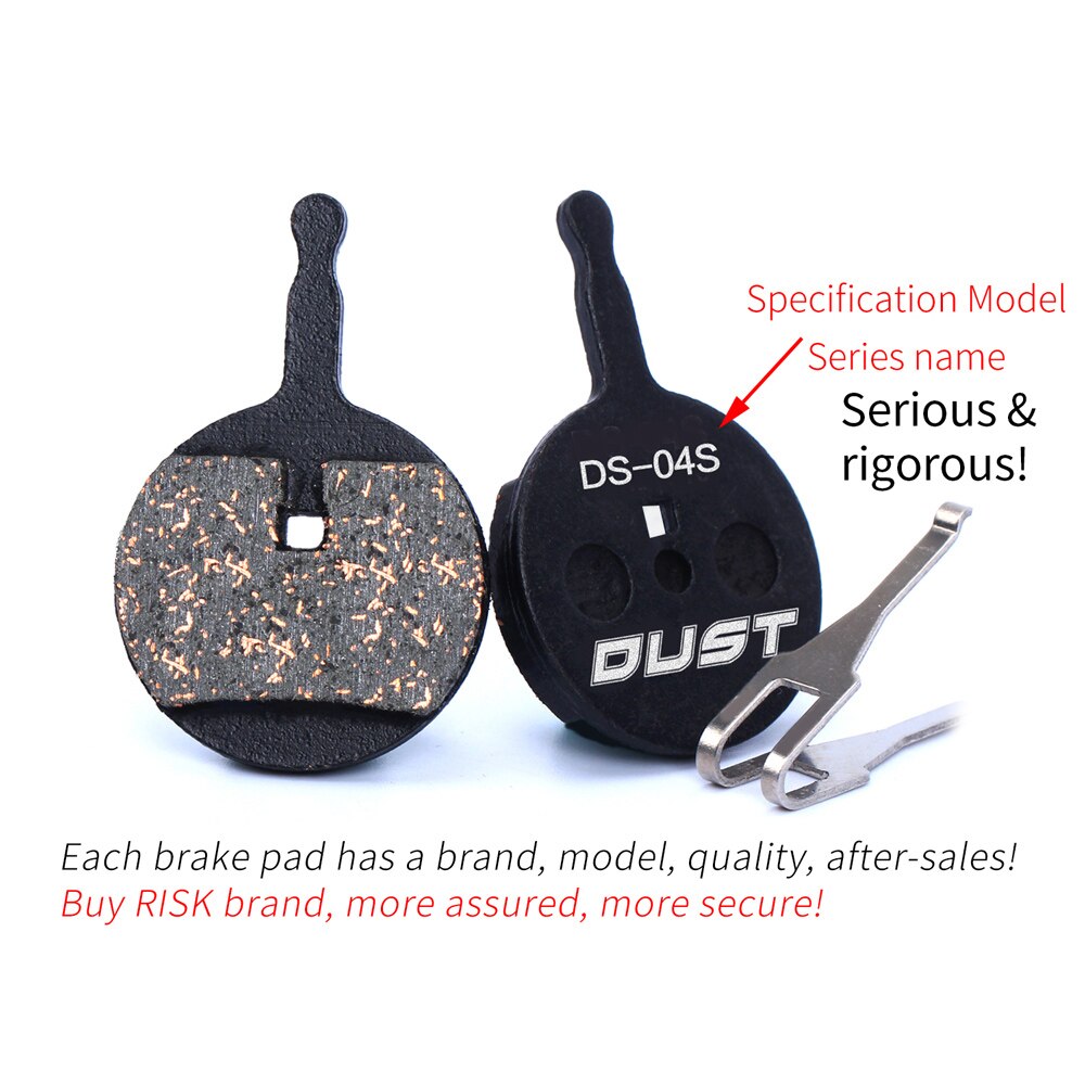 2 Pair MTB Mountain Bike Brake Pads for Shimano M445 355 395 Bicycle Parts Cycling Resin Organic Disc Road Brake Pad