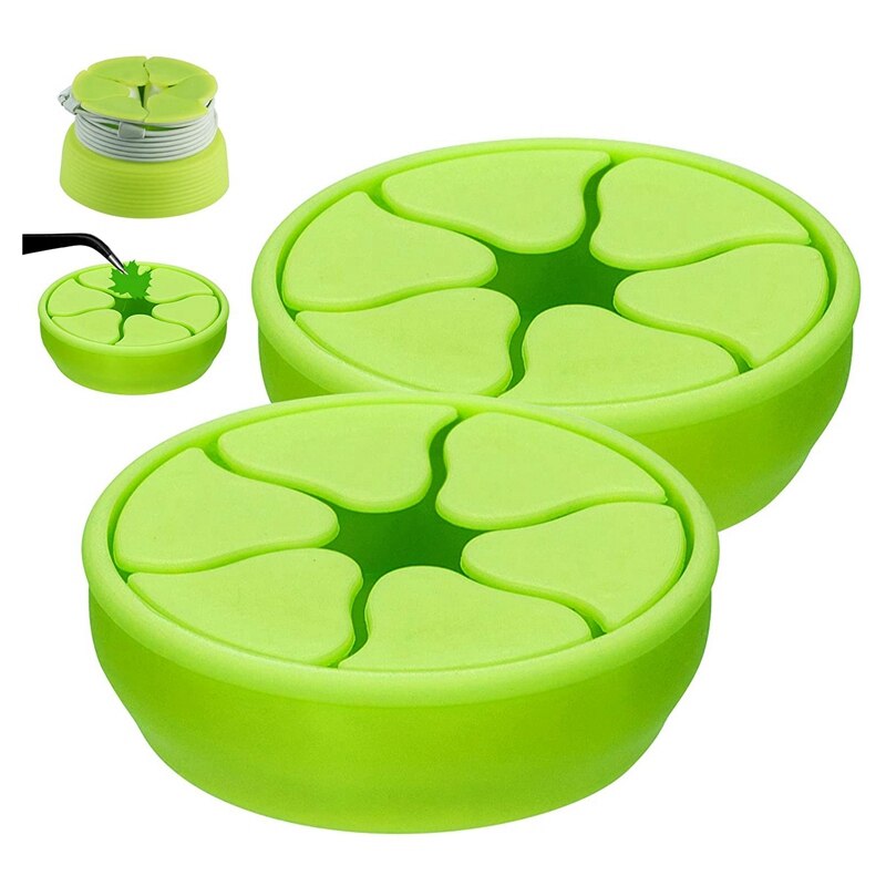 2 Pcs Vinyl Weeding Scrap Collector Silicone Suction Cups for Heat Transfer Vinyl, Craft Weeding Tools Holder Set Kit