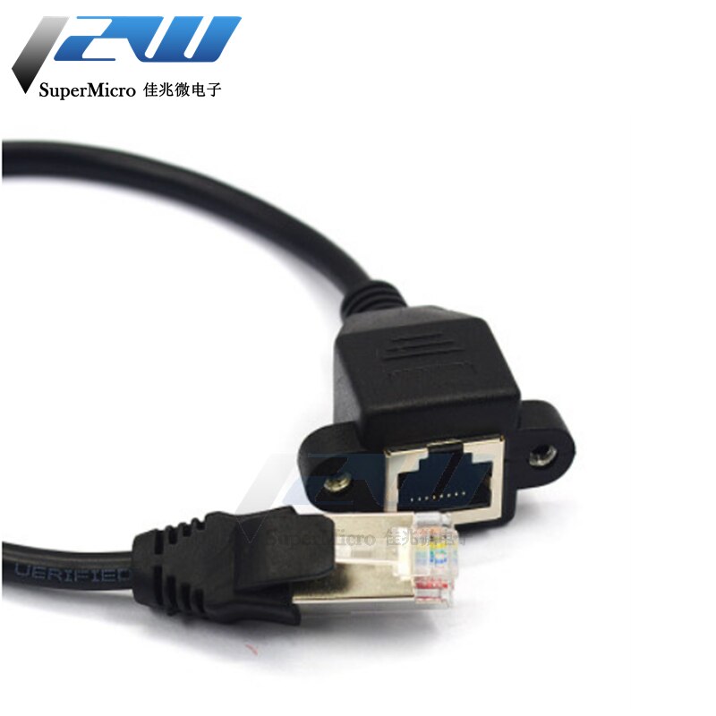 Network cable extension cable RJ45 broadband extension connector Category 6 pure copper male-to-female cable network connector