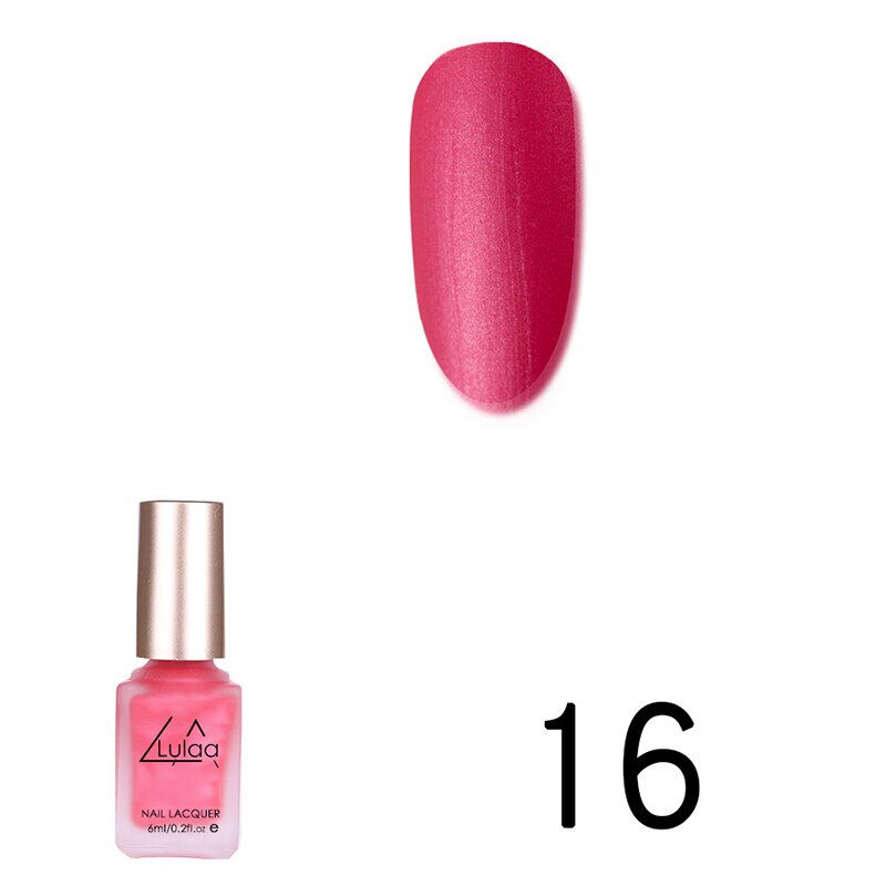 Matowe lakier robić paznokci matowy efekt przyjazne dla środowiska aksamit gładki lakier robić paznokci LDO99: 16