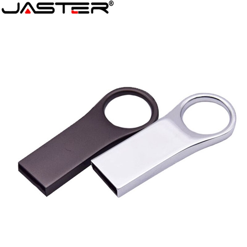 Jaster Usb Flash Drive Metalen Pendrives Mini Usb 64 Gb 32 Gb 16 Gb Flash Drives Pen Drive Geheugenstick 8 Gb 4 Gb Over 10 Pcs Gratis Logo