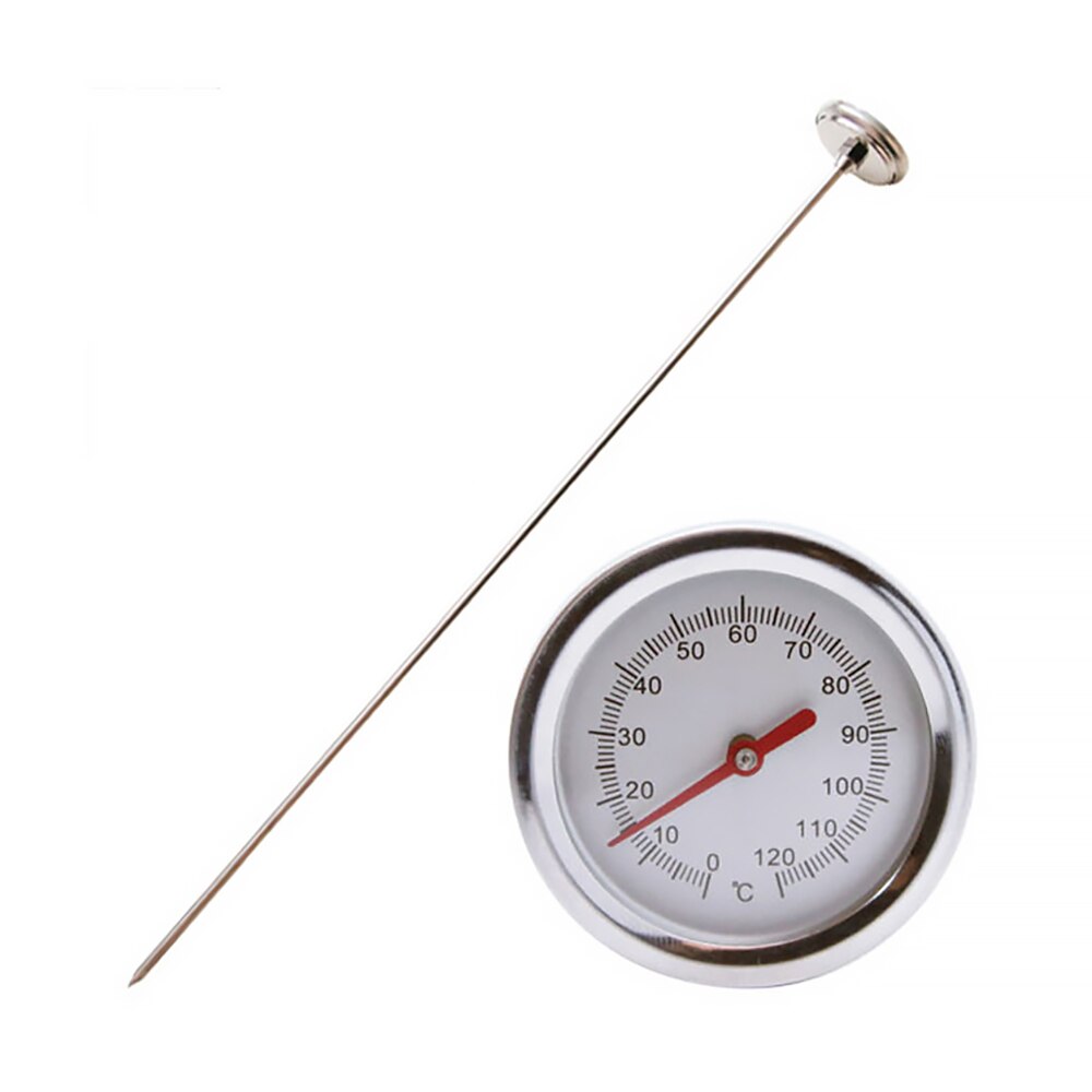 new20 Inch 50cm Length Compost Soil Thermometer Premium Food Grade Stainless Steel Metal Measuring Probe Detector