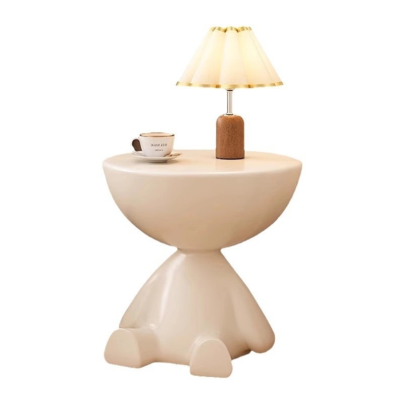 Licht Luxus Karikatur Sofa Rand Tisch Kreative Flache Kopf Kaffee Tisch Kleine Haushalts Kunststoff Kaffee Tisch Möbel Beistelltisch