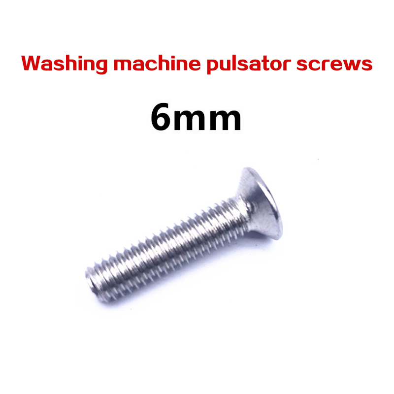 Replacement Impeller Center Gear Screw Bottom Plate Metal Axis For Pulsator Washing Machine Repair Parts: Yellow
