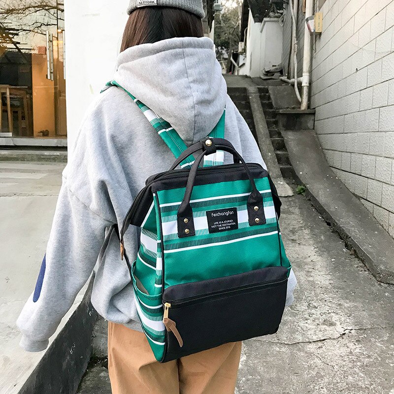 Korean Style Girls Canvas School Backpack Women Backpack Girl Travel Bags Mochila Feminina Escolar Bagpack