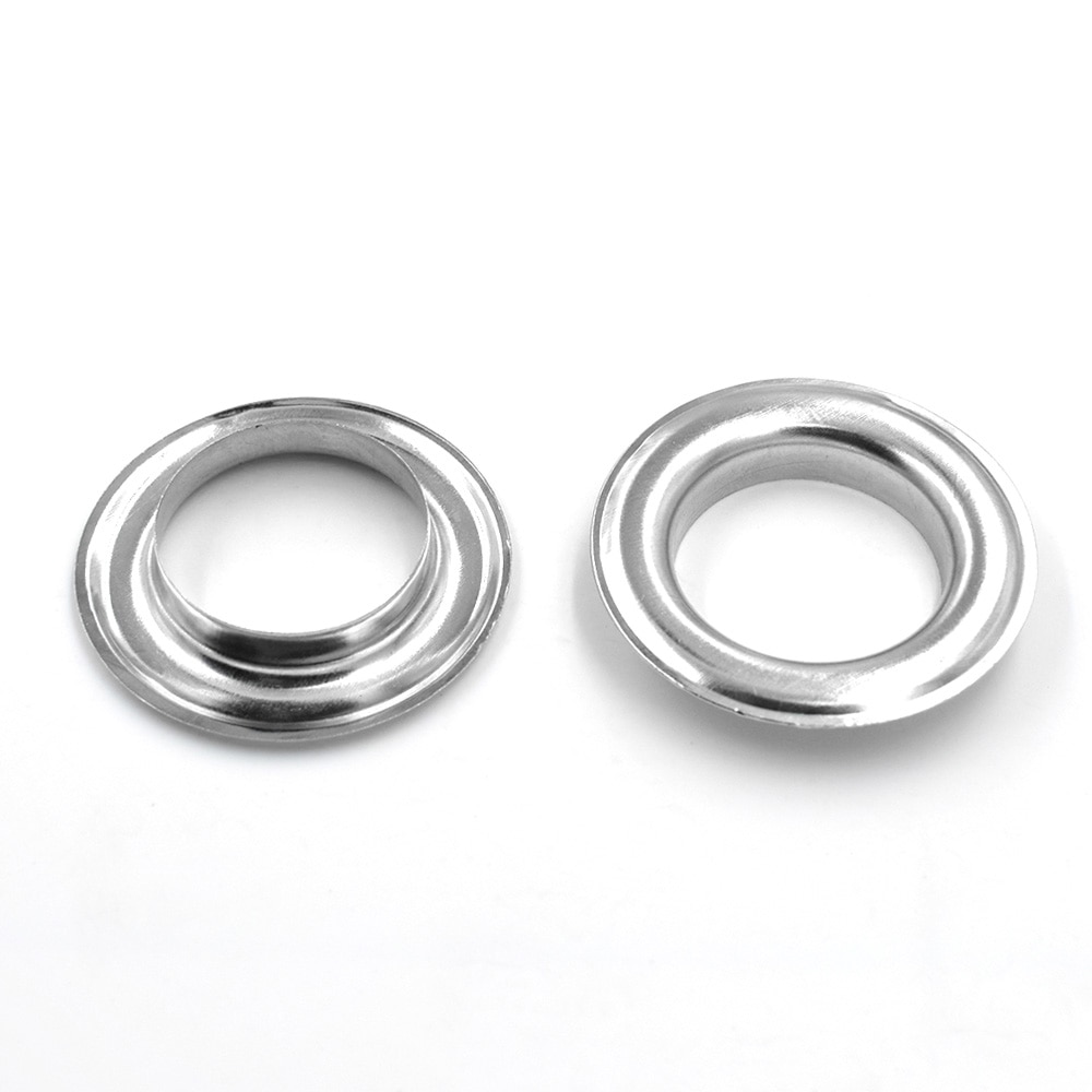 ( 50 kpl/erä )22mm sisähalkaisija metallinen teltta köyden reikä vaatteet ja asusteet maissisilmukat rengas niitti napsahtaa vajaan kangas tuuletusaukko