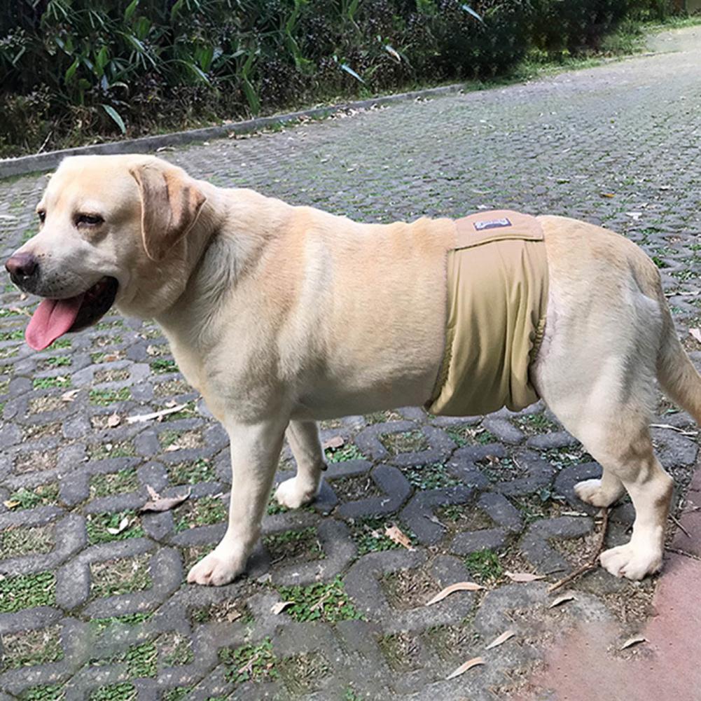 Einstellbar Komfortable Einfarbig Hunde Windeln Wraps für Vier Jahreszeiten