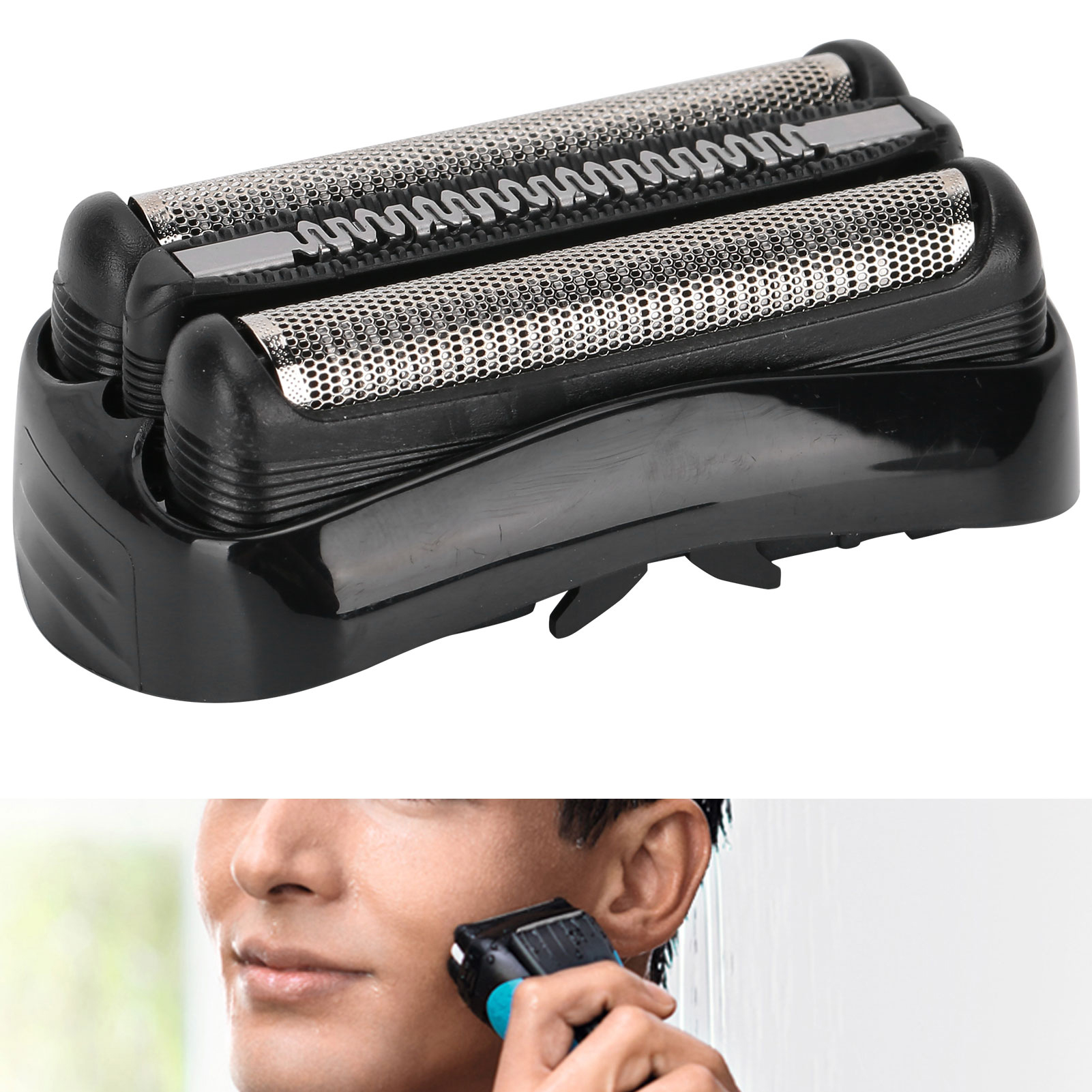 21B Elektrische Scheerapparaat Hoofd Vervanging Voor Braun Series 3 Elektrische Scheerapparaten 301 S, 310 S, 320 S, 330 S, 340 S, 360 S, 3010 S, 3020 S, 3030 S, 3040