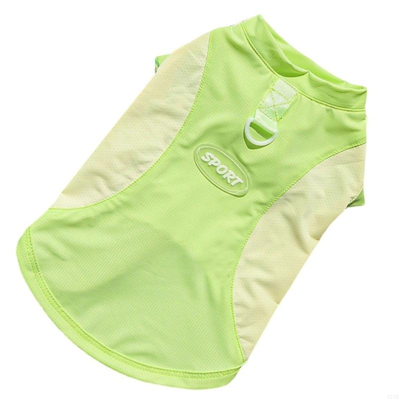 Dog Cooling Vest For Summer Cooling Comfortable Pet Clothing For Outdoor Walking Machine Washable Breathable Polyester 37JD: XXXL / WHITE