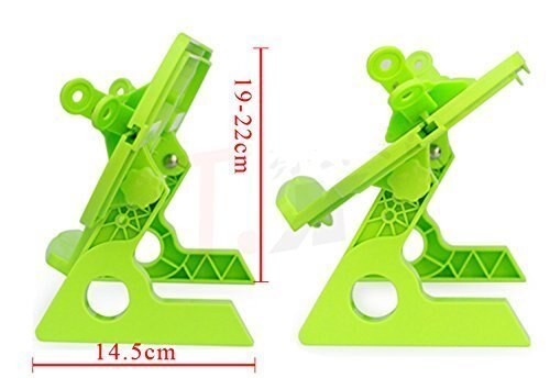 Adjustable Book Stands and Holders for Reading,Recipe Book Stands/Holders (Green)