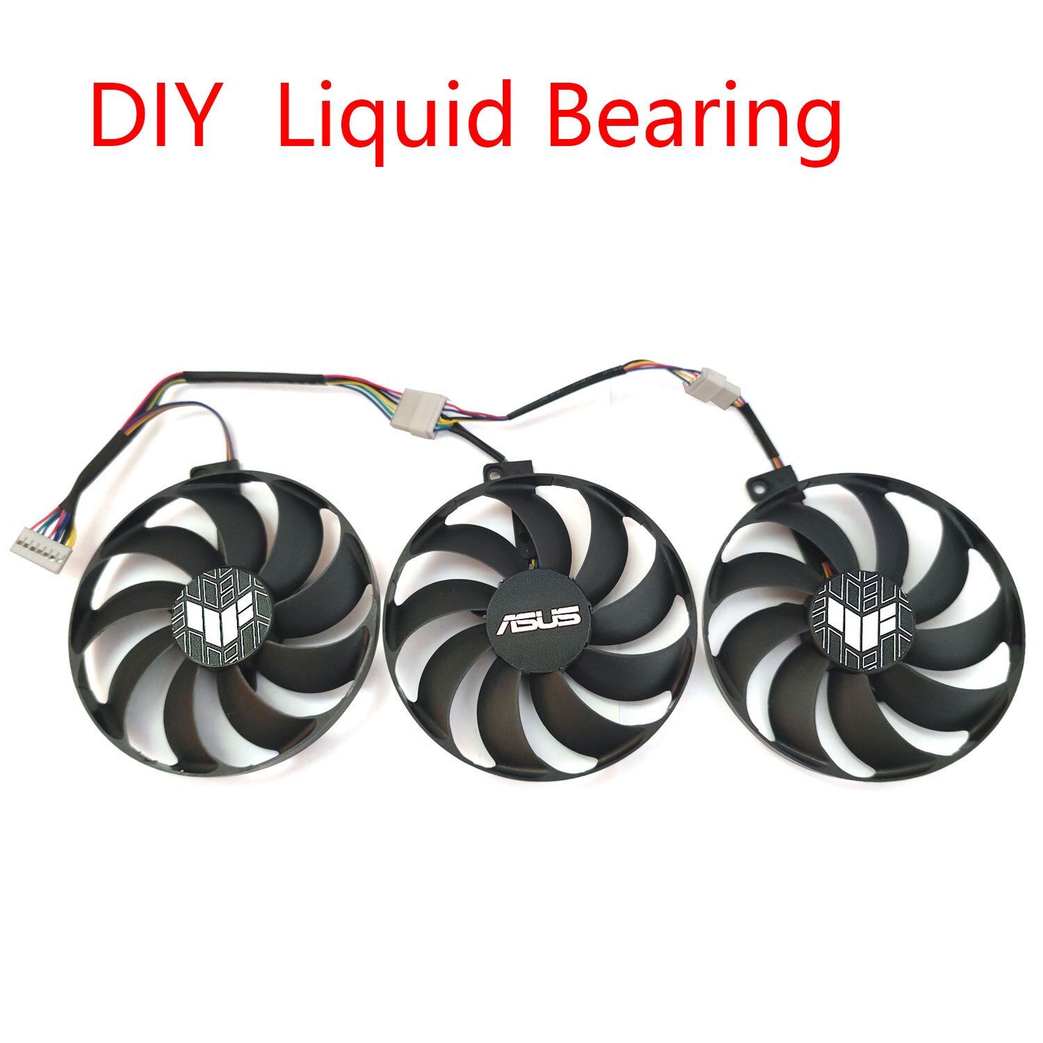 Ventilateur de refroidissement pour carte graphique ASUS TUF RTX 3070 3080, 88MM, 7 broches, 3 pièces, pour modèles 3060, 3060TI, 3070, 3070TI, 3080, 3090: DIY 1LOT