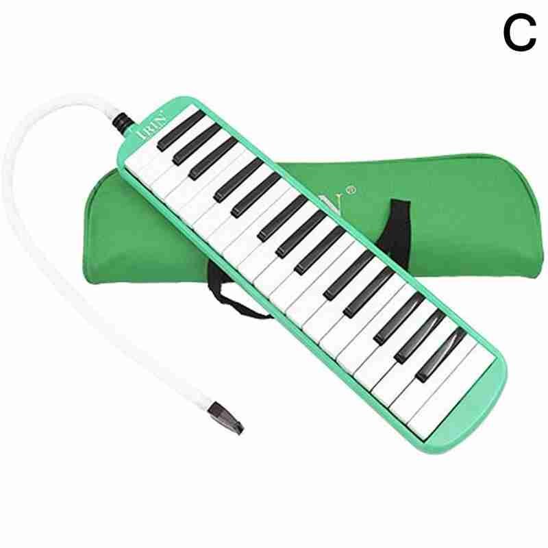 Genuine Irin Tone Piano 32 Keys Tone Piano Student Children's Classroom Beginner Adult Playing Musical Instrument: green