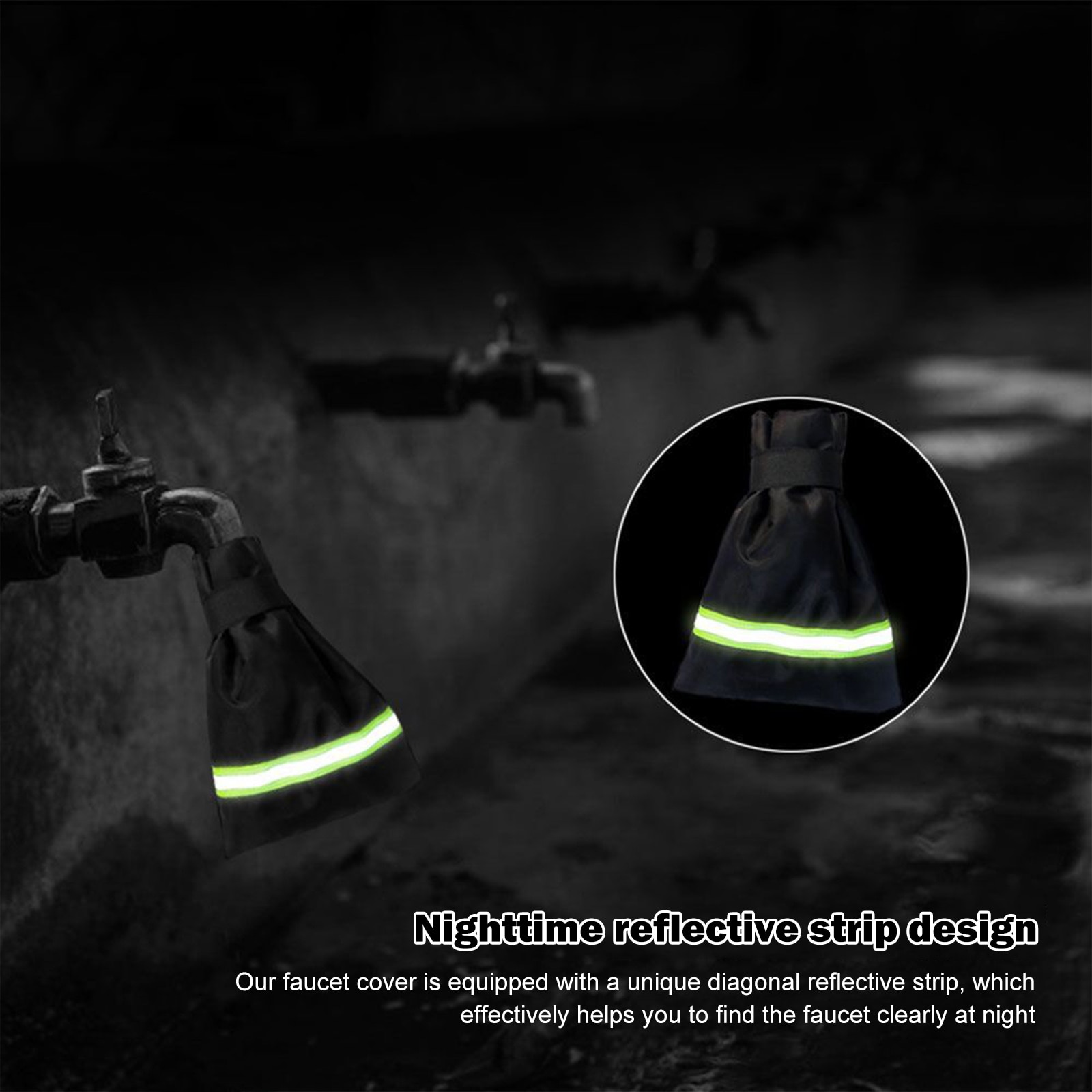 Buiten Tuin Water-Tap Cover Anti Freeze Water Pijp Bescherming Cover Vorst Protector Tuin Binnenplaats Instrumenten